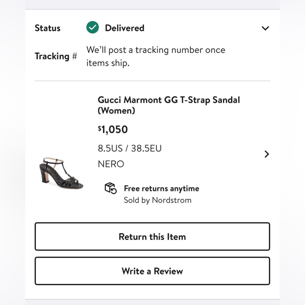 Gucci Marmont GG T-Strap 
Women's Size: 8.5 | IT 38.5 - Picture 6 of 6